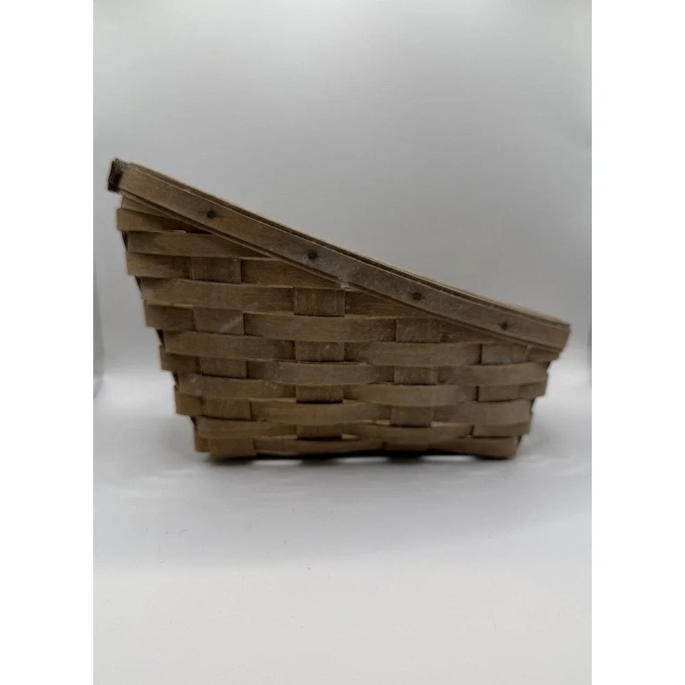 Vintage Longaberger Basket 1983 Handwoven Dresden Ohio USA 7.5
